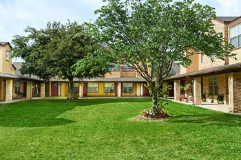 Large grass courtyard between buildings - Photo Gallery 4