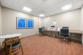 Business Center at 7251 at Waters Edge, Chicago, Illinois