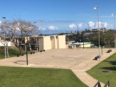 Basketball court