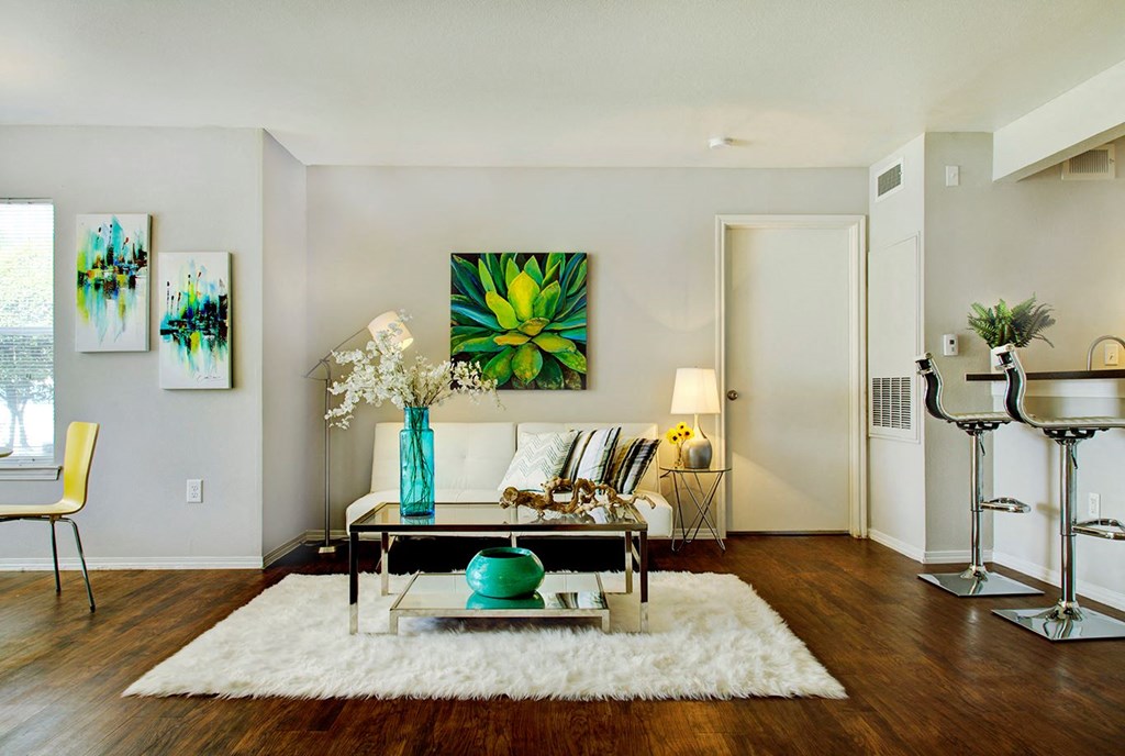 Furnished living room