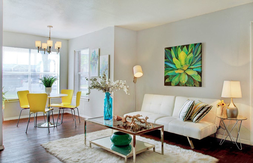 Furnished living room