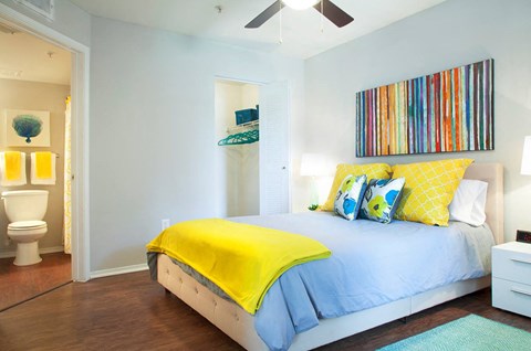 Furnished bedroom
