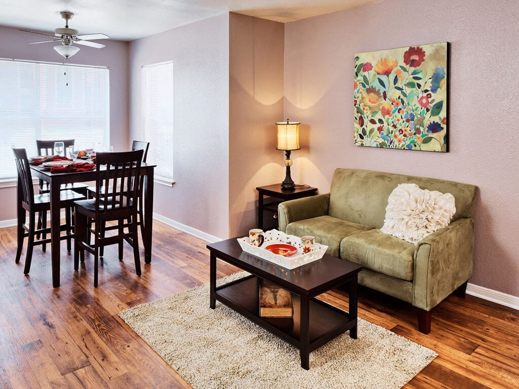 Furnished living room