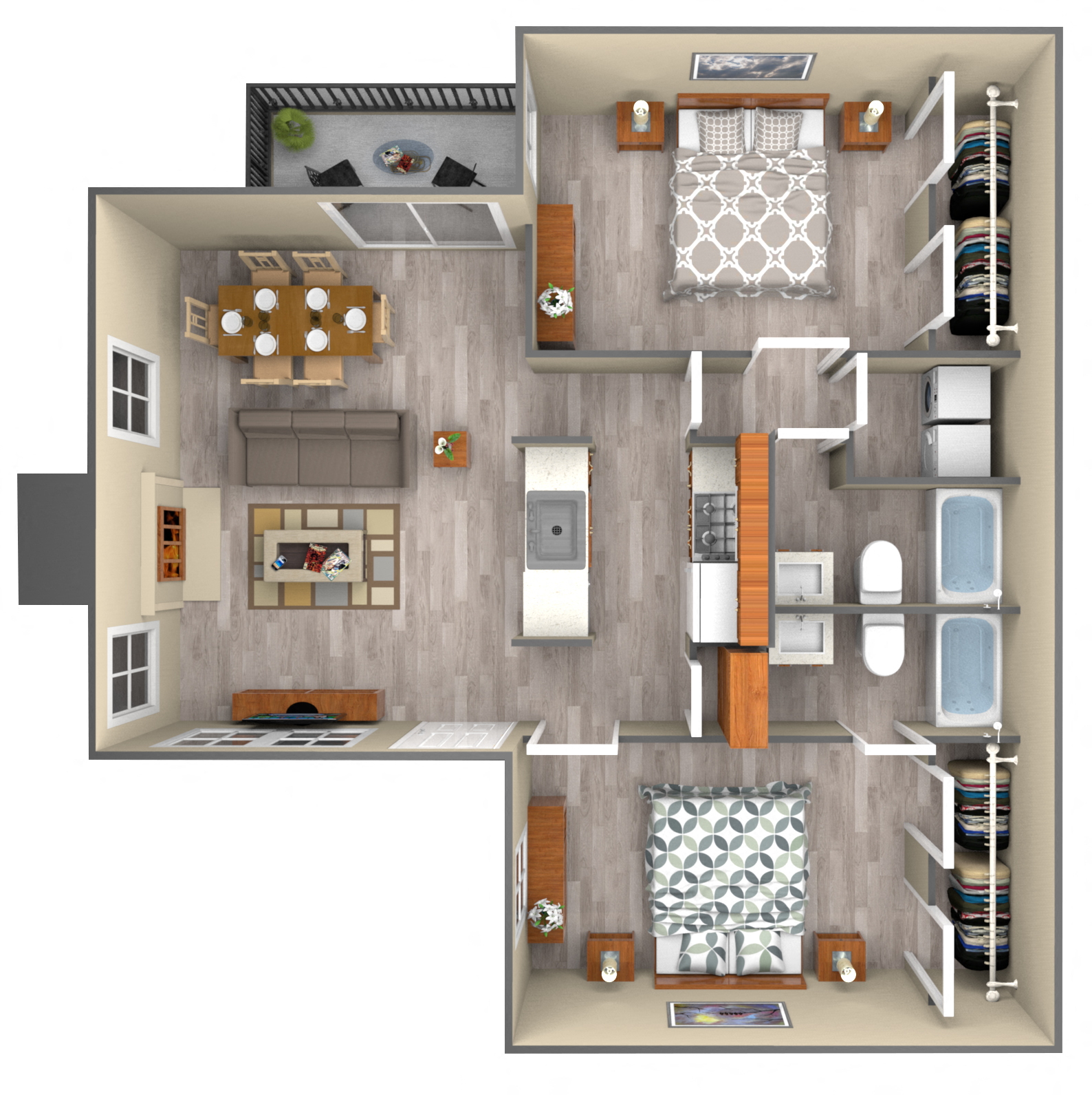 8000 Oakdell Way 1-2 Beds Apartment for Rent - Photo Gallery 29