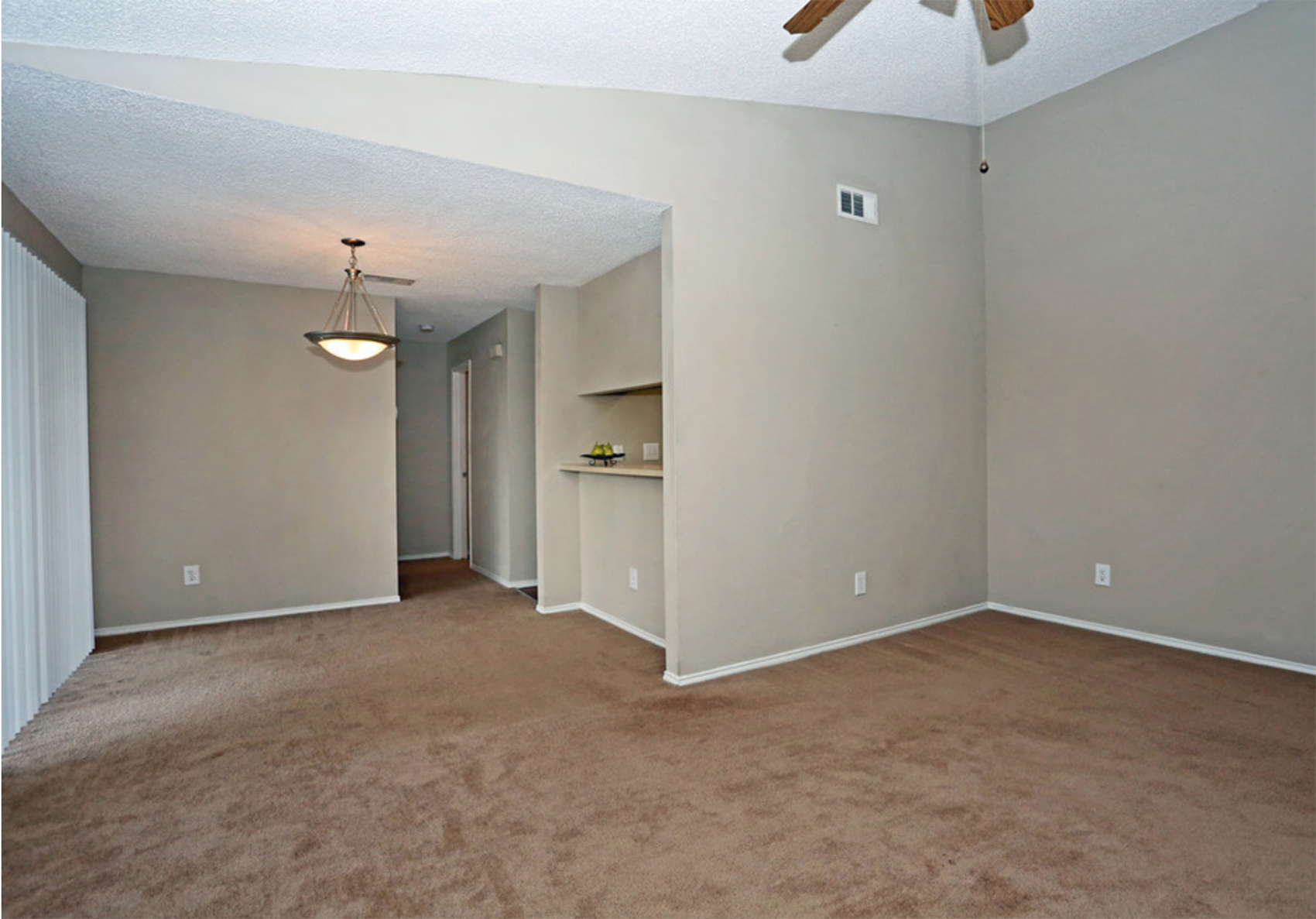 Living and dining room