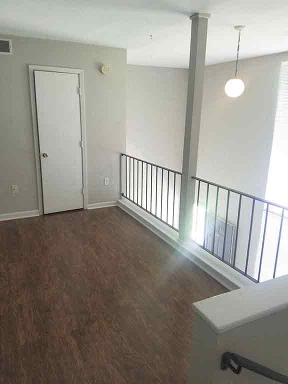 Lofted bedroom at Stratford Manor Apartment Homes, Meridian, Mississippi