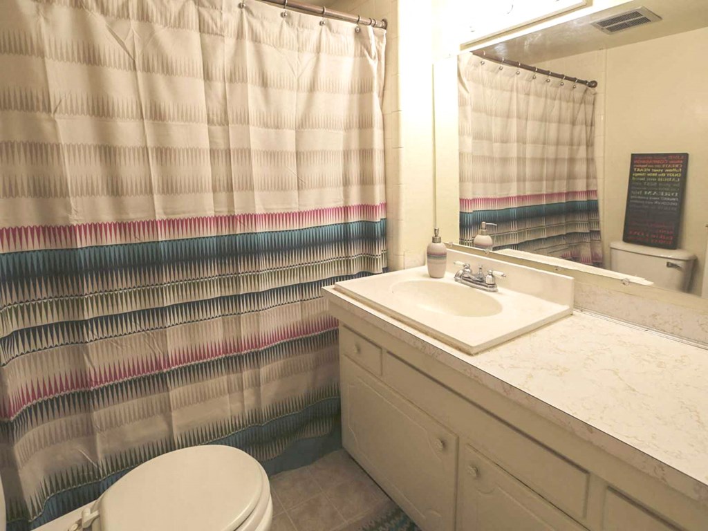 Bathroom at Stratford Manor Apartment Homes, Meridian, Mississippi