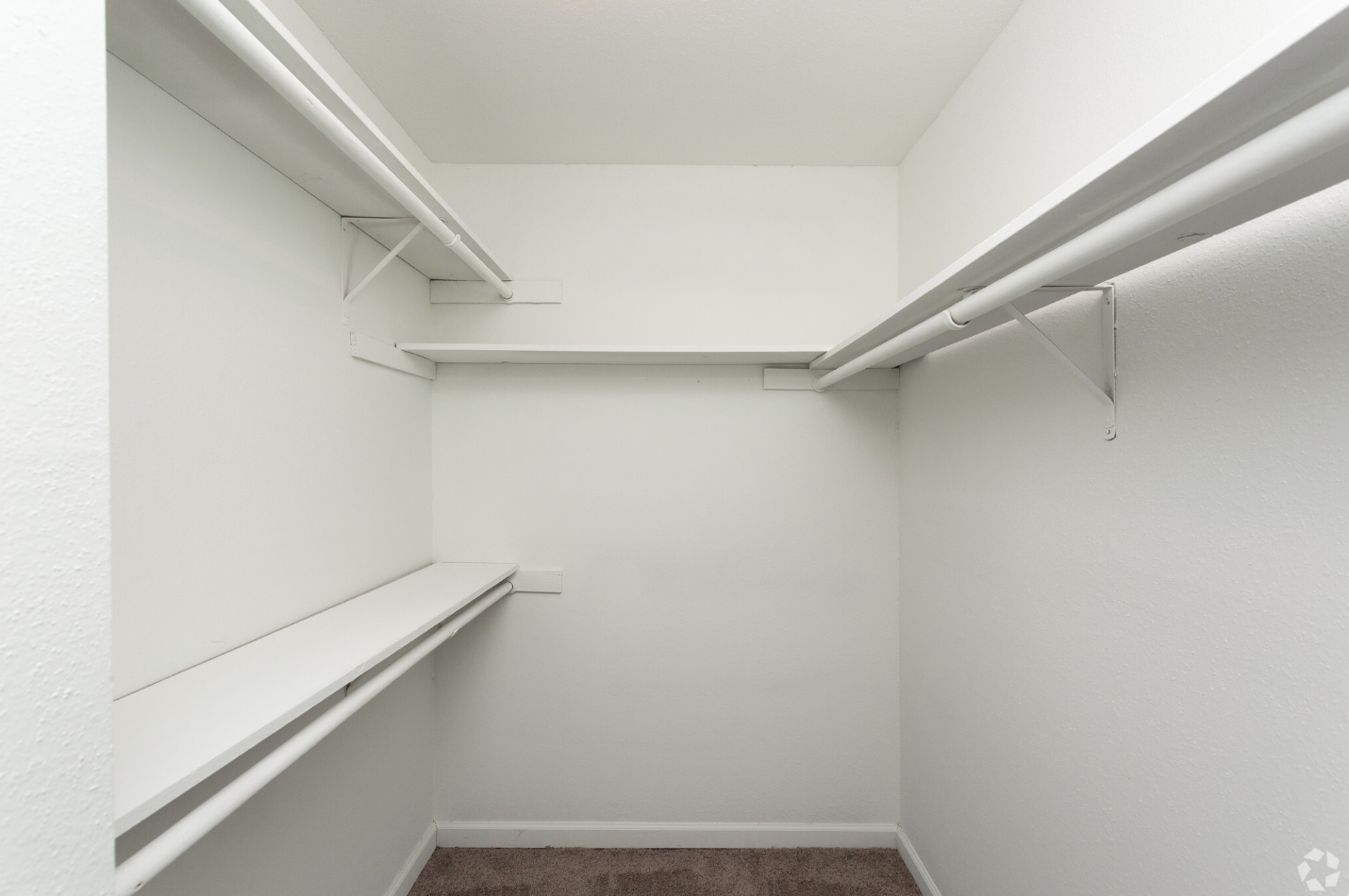 Large walk in closet