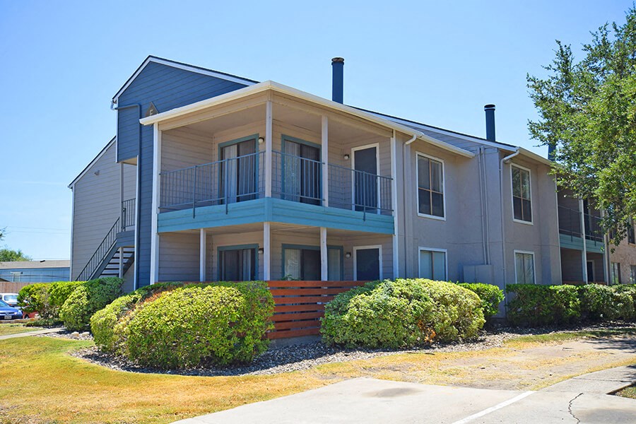 Building exterior at Sugar Tree Apartment Homes, Corpus Christi, Texas