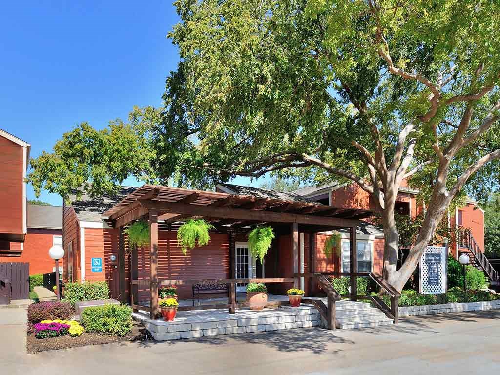 Exterior of leasing office