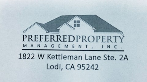 a label for a house with a picture of a house