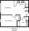 1 Bed