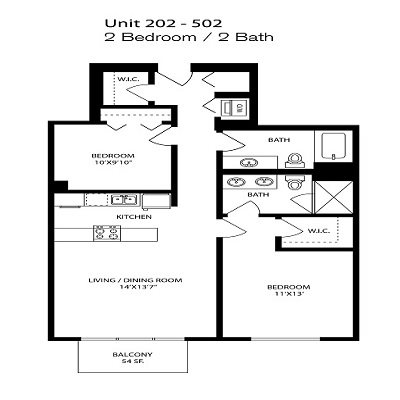2B Floor Plan 4