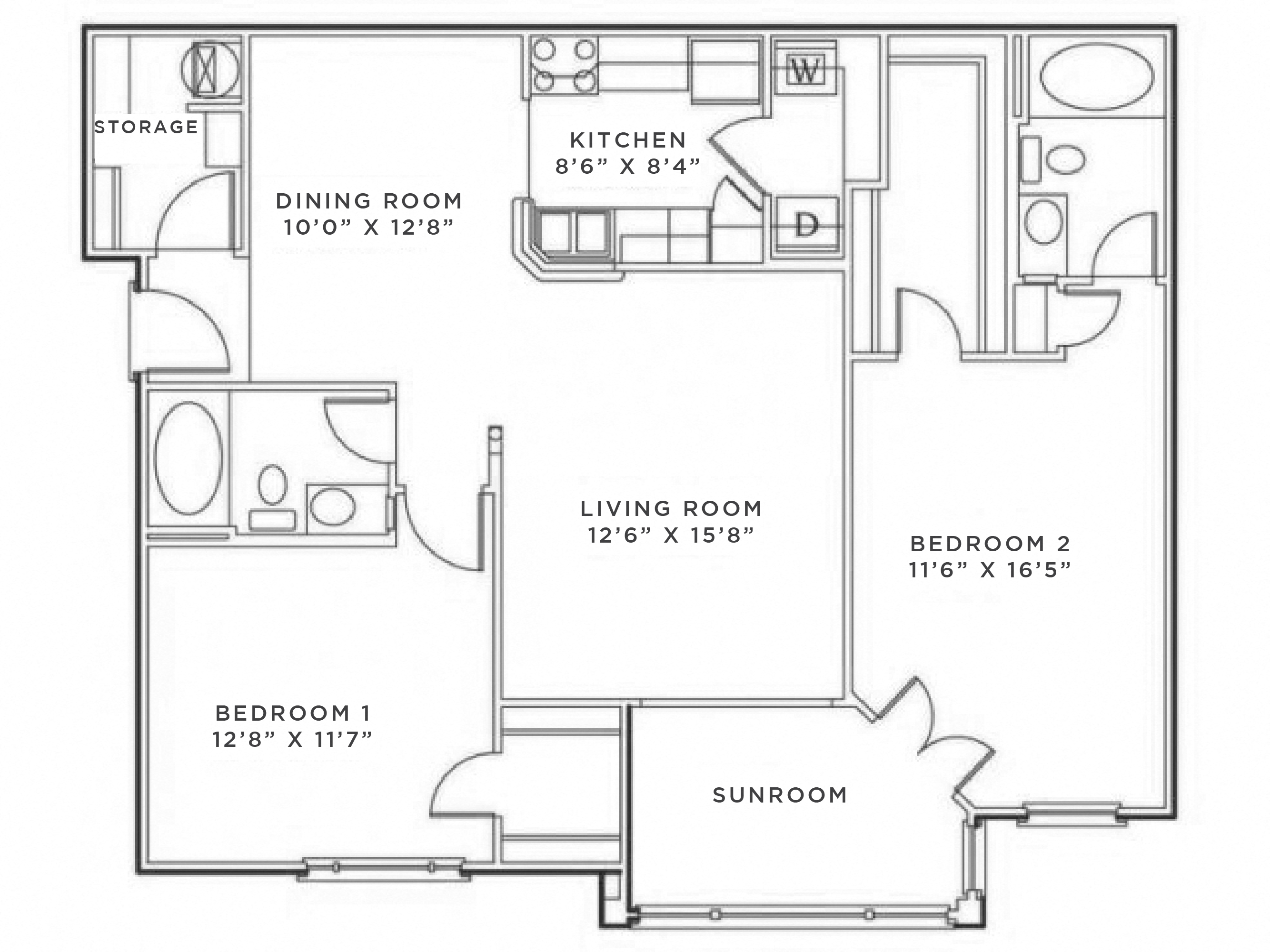 Chelsea Sun 2 BR 2 BA