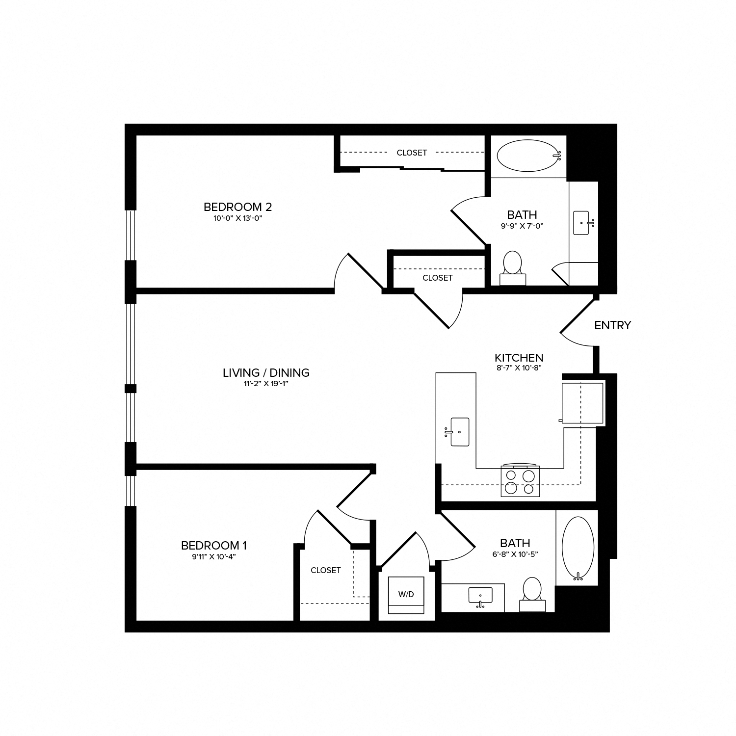 2302 Valdez Street Studio-2 Beds Apartment for Rent - Photo Gallery 33