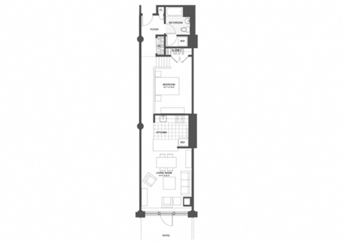 *patio available on 2nd floor homes only