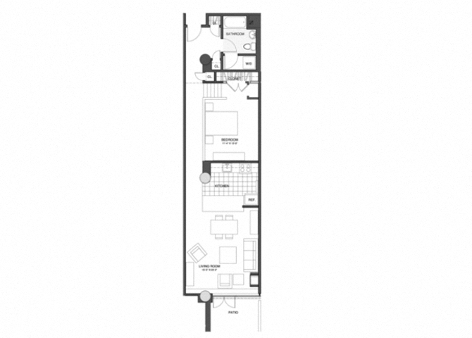 1 Bed/1 Bath