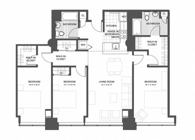 3 Bed/2 Bath
