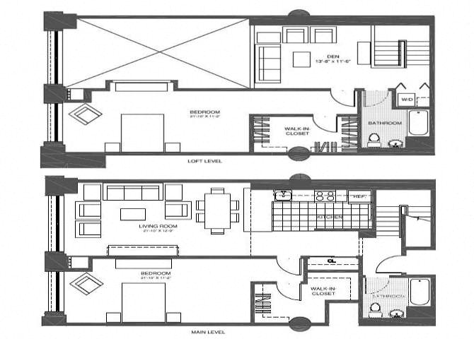 2 Bed/2 Bath Den