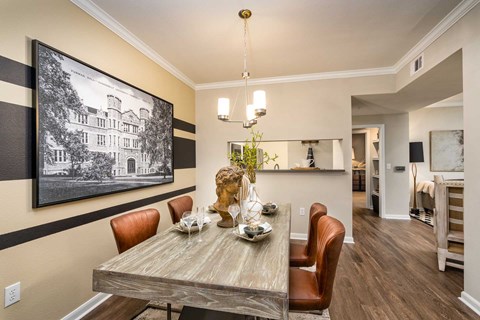 The Grove Apartments Nashville Tennessee Dining Room