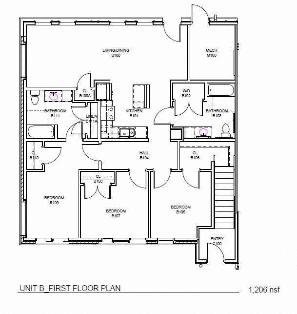 3108 B Hospital Lane 2-3 Beds Apartment, Townhouse, Affordable for Rent - Photo Gallery 14