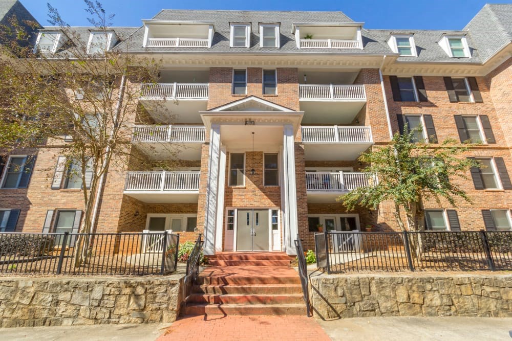 Property Exterior at The Mason Mills Apartments, Decatur