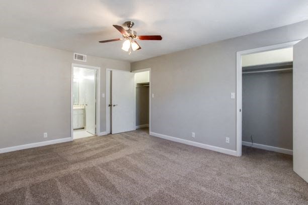 Carpeted Bedroom at The Mason Mills Apartments, Decatur