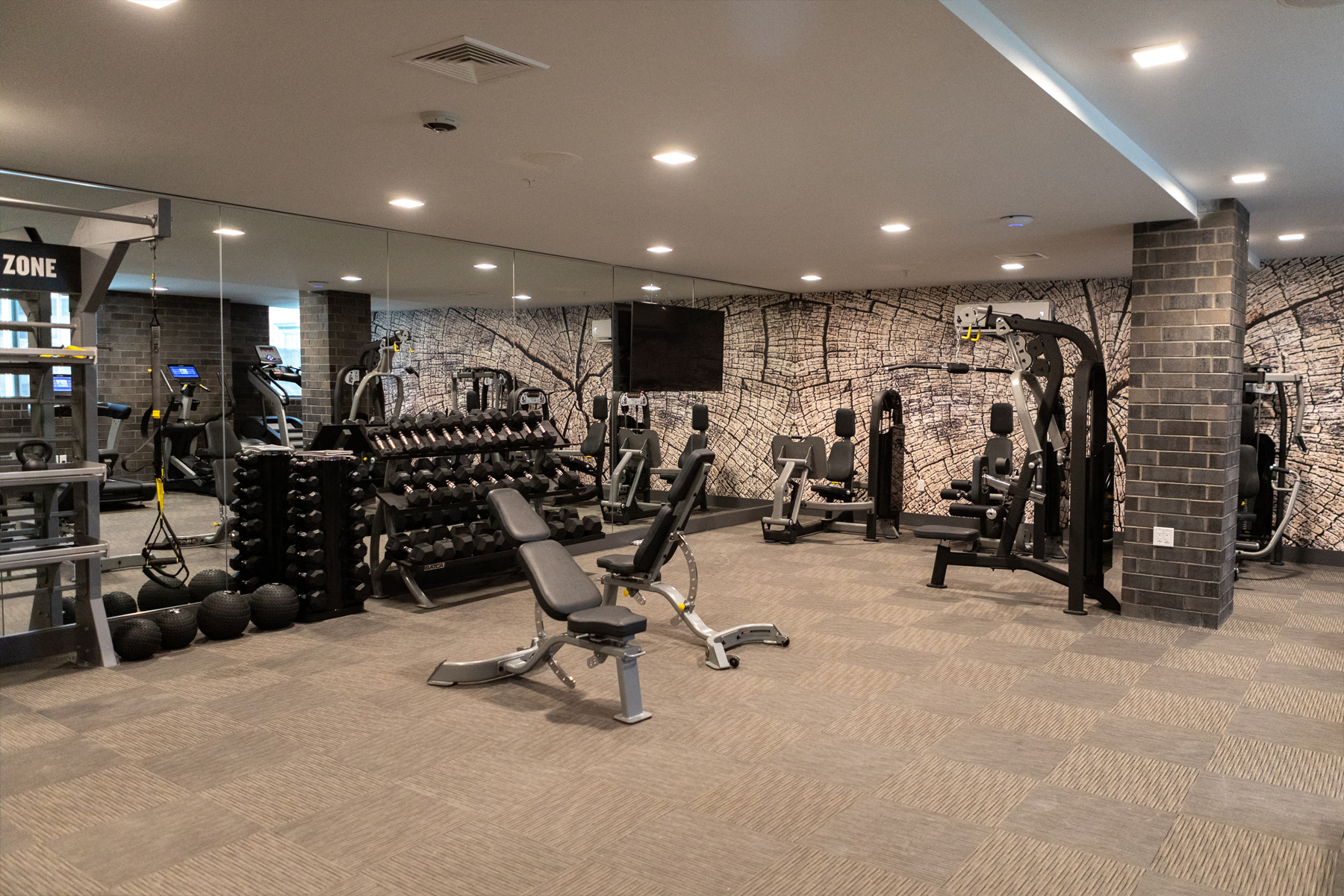 Center Square Lofts Gym