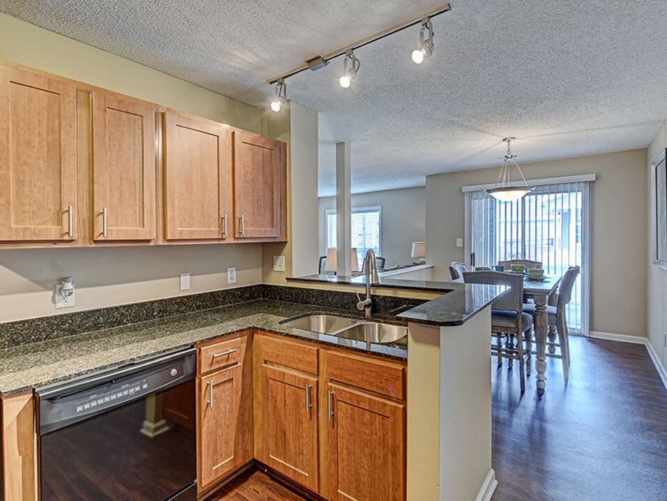 Open Kitchen in Apartment