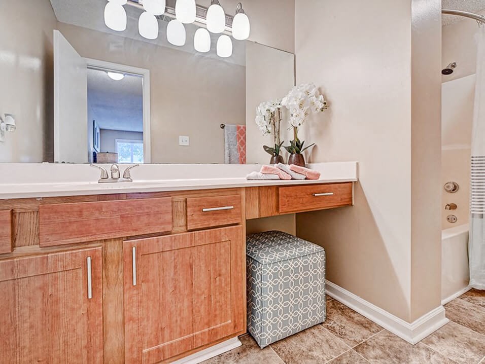 Connected Bathroom in Apartment