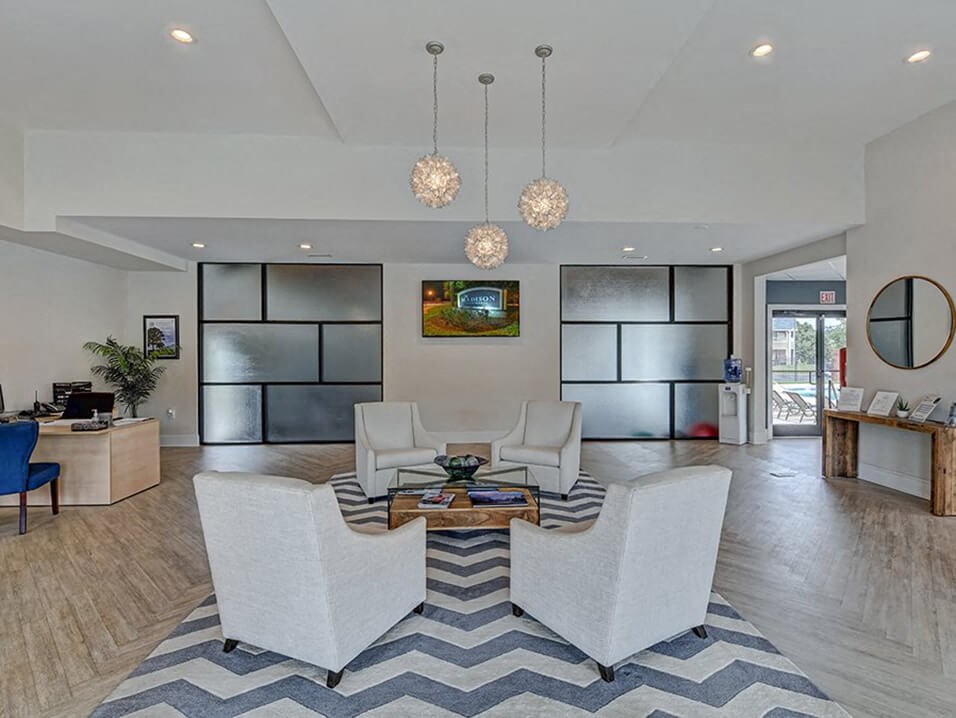 rentable clubhouse at The Madison Apartments