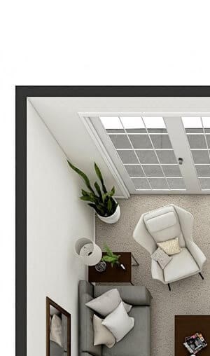 one bedroom apartment floor plan