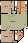 2BR 2BA