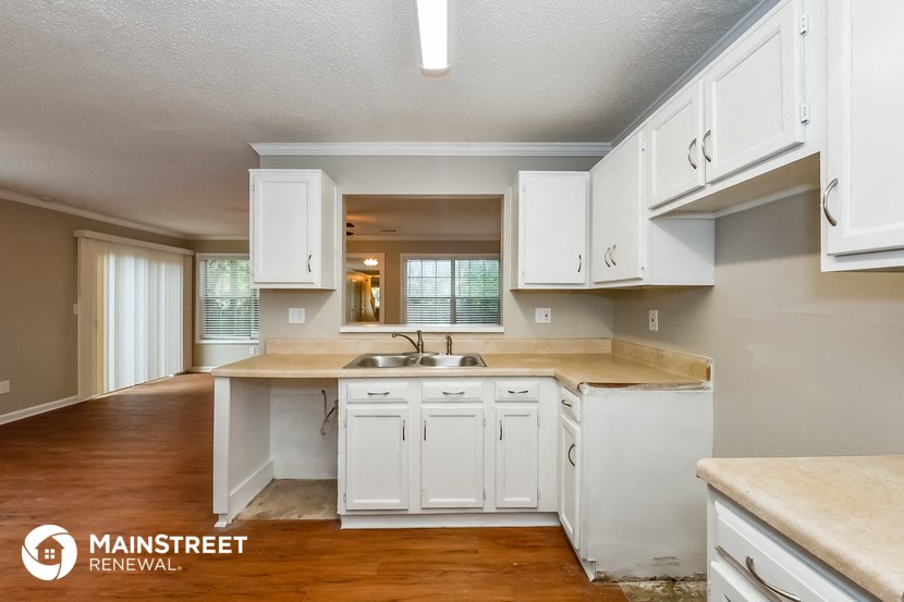 the kitchen is clean and ready for us to use