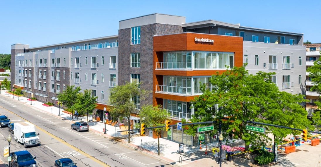 Ferndalehaus Apartments, 430 W. 9 Mile Rd., Ferndale, MI RENTCafé