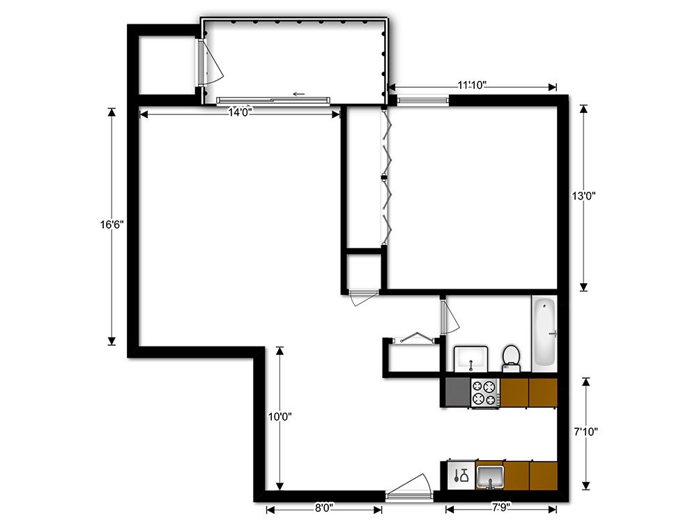 Carriage Park Apartments One Bedroom Camelot A Carriage Park Apartments One Bedroom Camelot A