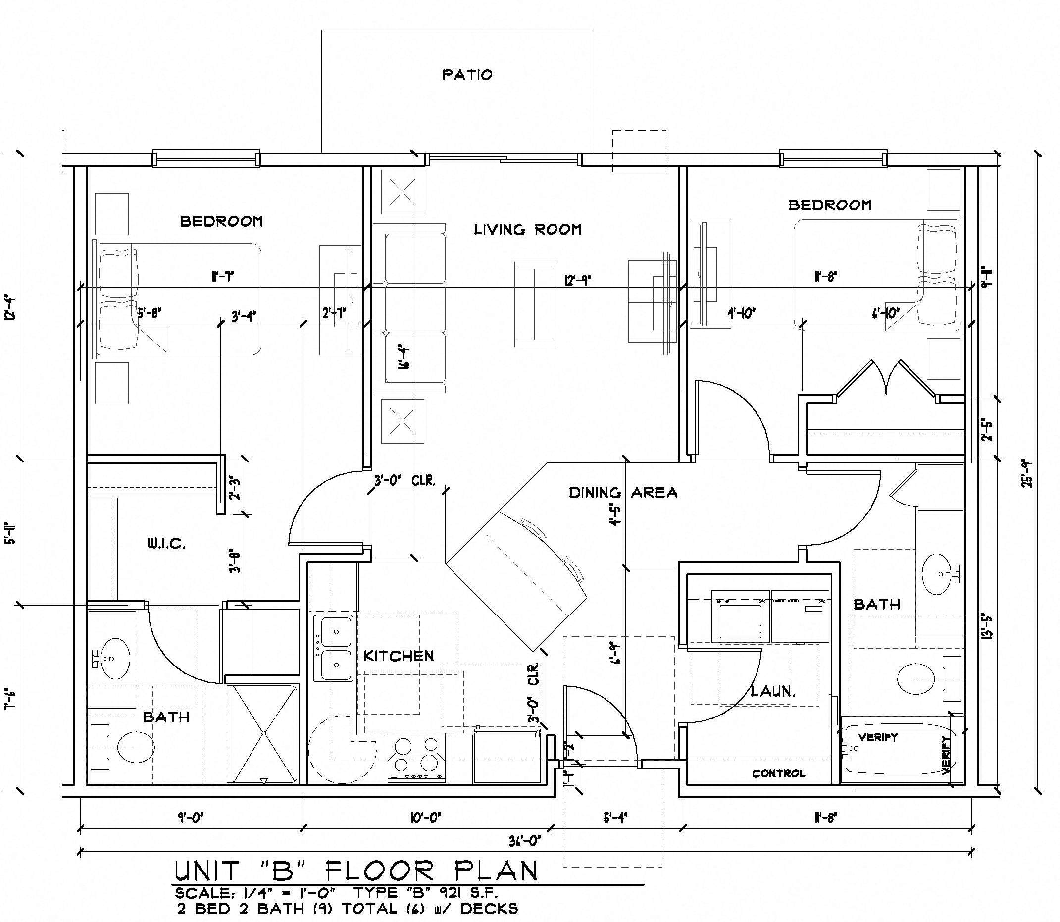 2 Bedroom 2 Bathroom