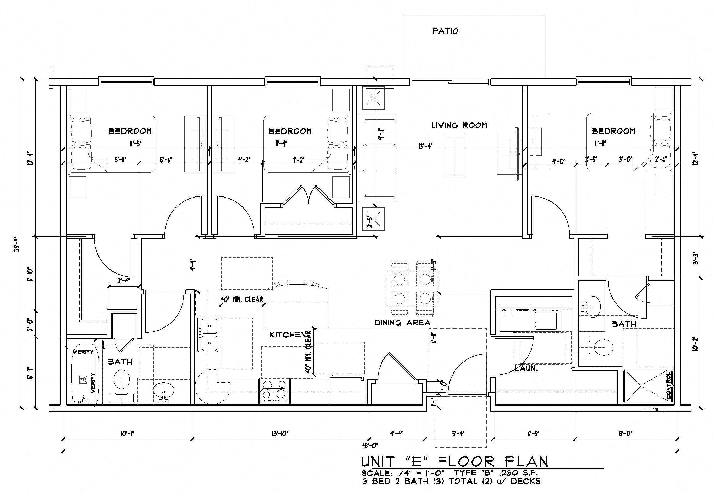 3 Bedroom 2 Bathroom