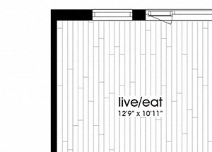 A10 Floorplan for Sandy28 Apartments in Portland, OR