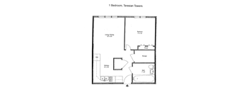 One Bedroom Apartment with View