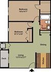 2 Bed 1 Bath