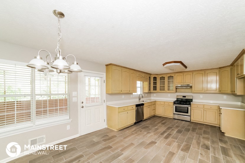 the kitchen is clean and ready for us to use