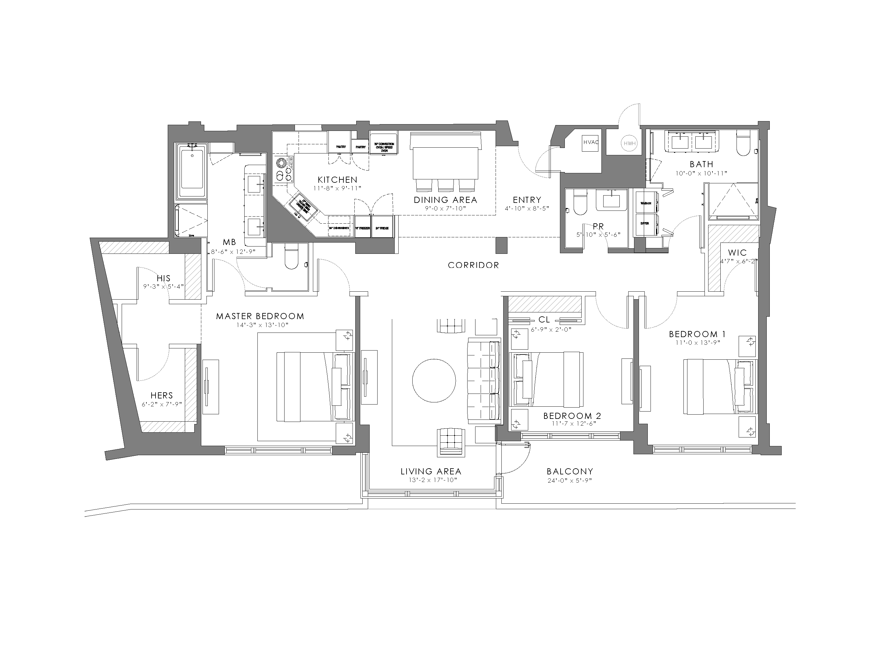 Floorplan C Royal Poinciana South