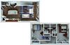 2 Bed / 2.5 Bath Townhome