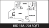 1 Bedroom, 1 Bathroom