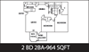 2 Bedrooms, 2 Bathrooms