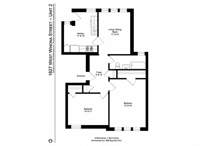 5073 N Wolcott Ave 2-3 Beds Apartment for Rent - Photo Gallery 50