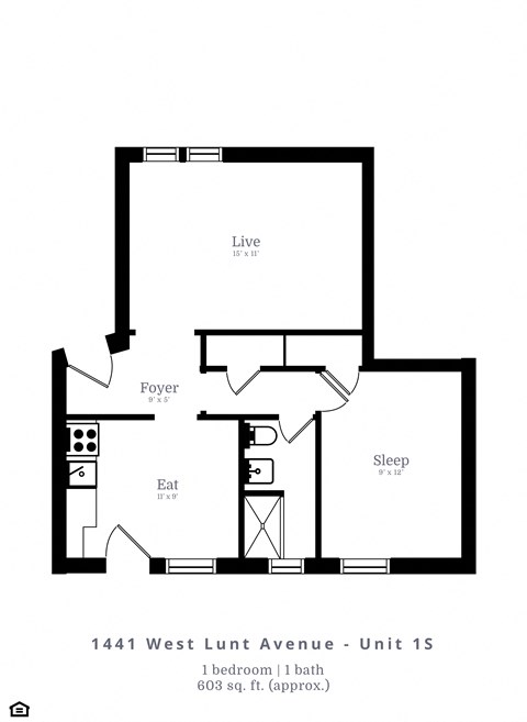 1433-45 W. Lunt Ave. Studio-3 Beds Apartment for Rent - Photo Gallery 13