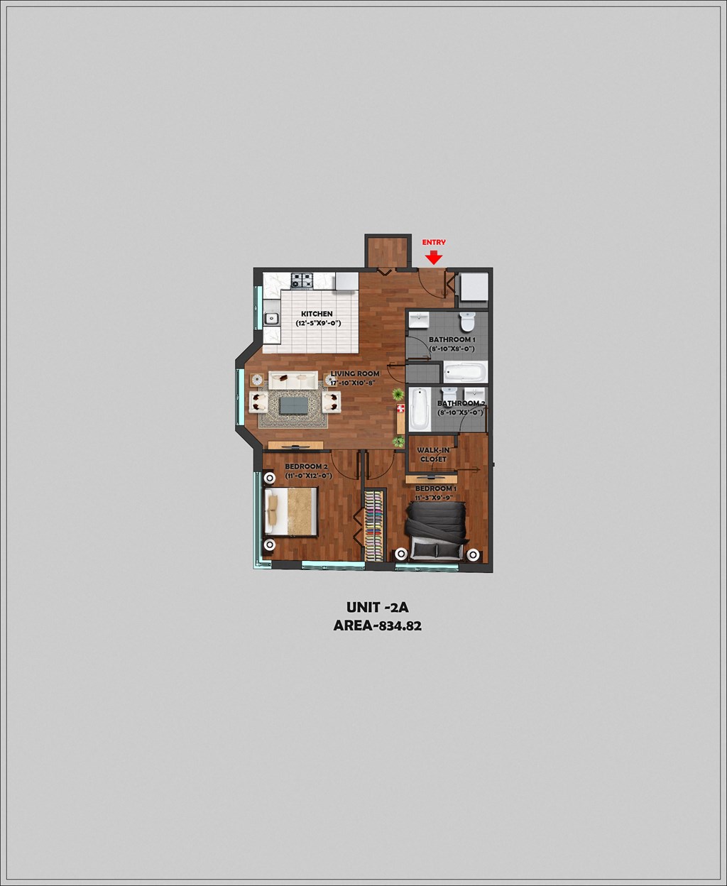 razor floor plan  studio unit a