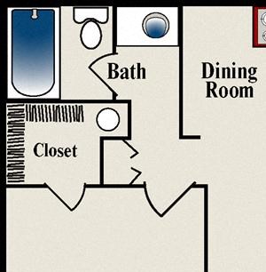 One Bed One Bath